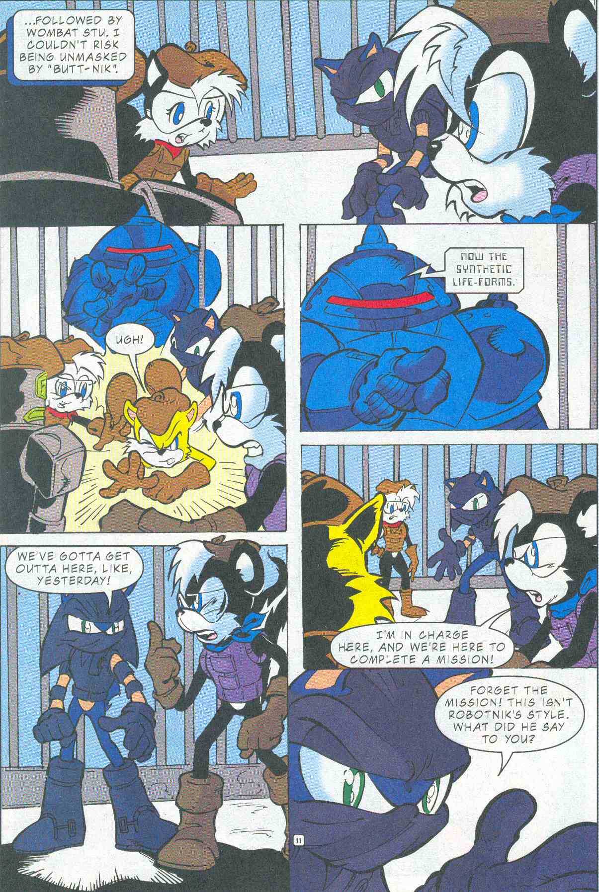Sonic - Archie Adventure Series July 2001 Page 11